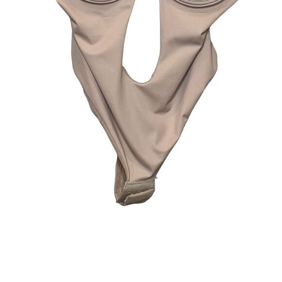 NWT nude U plunge push up backless thong full body shaper size 34 (M) - Picture 6 of 16